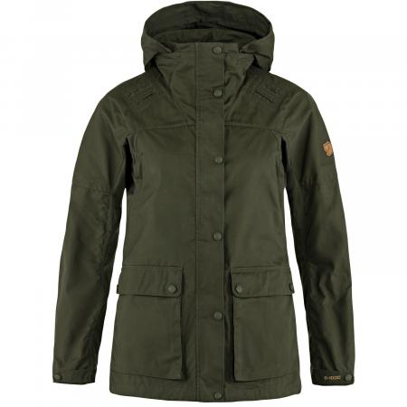 Fjällräven Lappland Forest Hybrid Jacket W Damen (Deep Forest)