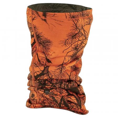 Fjällräven Lappland Neck Gaiter (Green Camo-Orange Multi Camo)