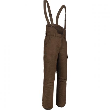  Matti Bib Suede Hose Herren (Dunkelbraun)
