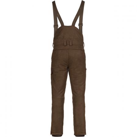  Matti Bib Suede Hose Herren (Dunkelbraun)