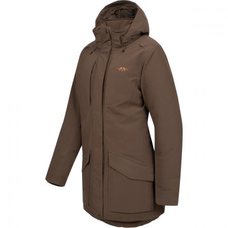  Janina WP Daunen Jacke Damen (Dunkelbraun)