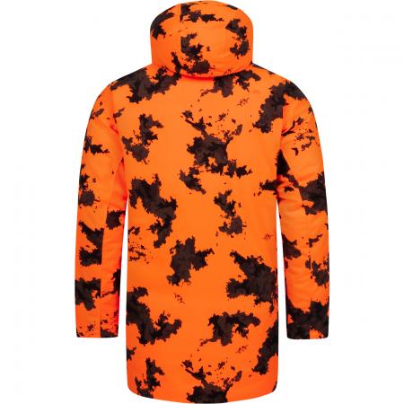  Janus Daunen WP Jacke Herren, wasserdicht (Blaze Orange Camo)