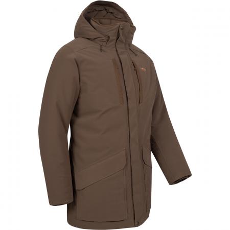  Janus Daunen Jacke Herren (Dunkelbraun)