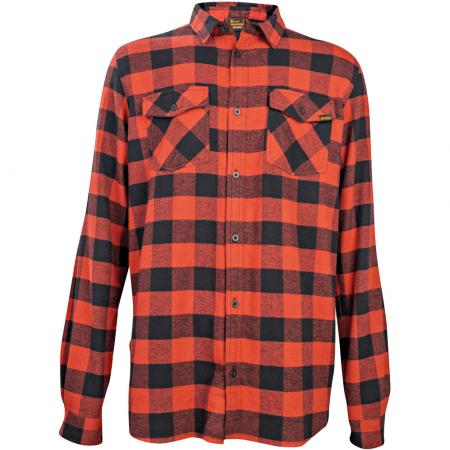  GO Casual Check Shirt Herren (Red)