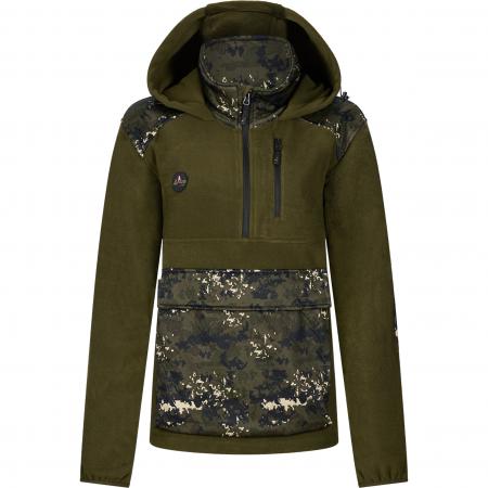  Hybrid Hoodie Shawk Damen (phantomX/Oliv)