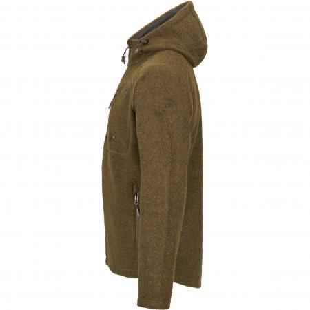  Lodenfleece-Jacke Geo Pro Membran Herren (Oliv)