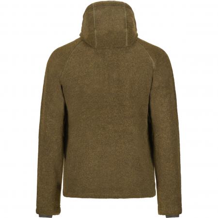  Lodenfleece-Jacke Geo Pro Membran Herren (Oliv)