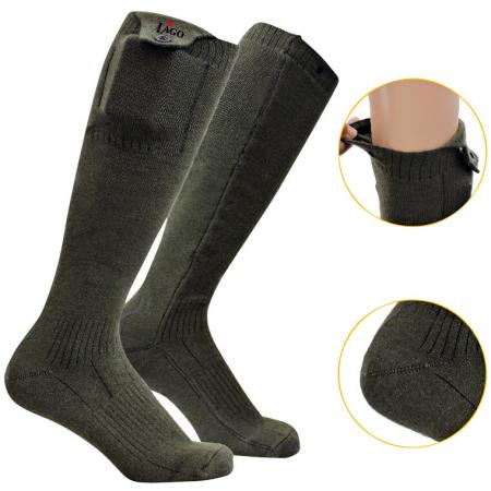  Heizsocken Flex Pro X Unisex (Oliv)