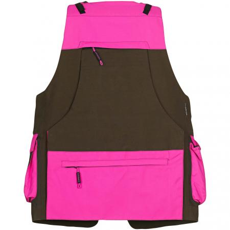 Univers Microfiber U-Tex Hunting Vest Damen (Oliv/Pink)