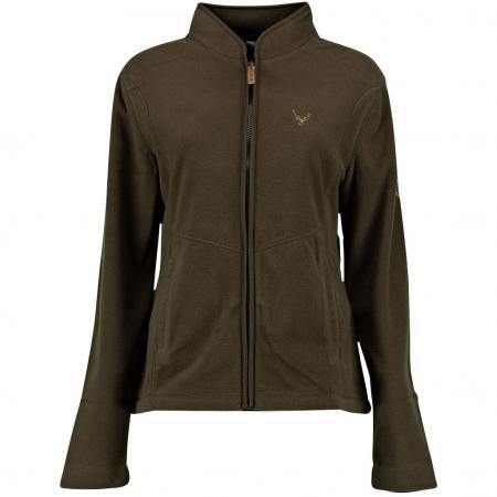  Kroios Fleecejacke 1/1 Arm Damen (Khaki/Schlamm)