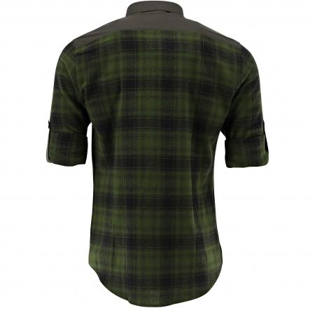  Hemd 1/1 Arm Slim Fit Herren (Oliv)