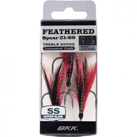 Feathered Spear 21-SS, rot/schwarz
