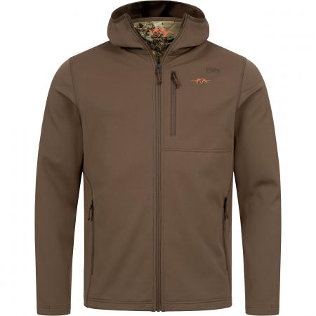  Drain FZ Hoody Herren (Dunkelbraun)