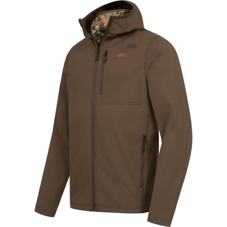  Drain FZ Hoody Herren (Dunkelbraun)