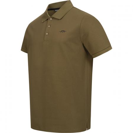 Blaser Solid Poloshirt 25 Herren (Dunkel Oliv)