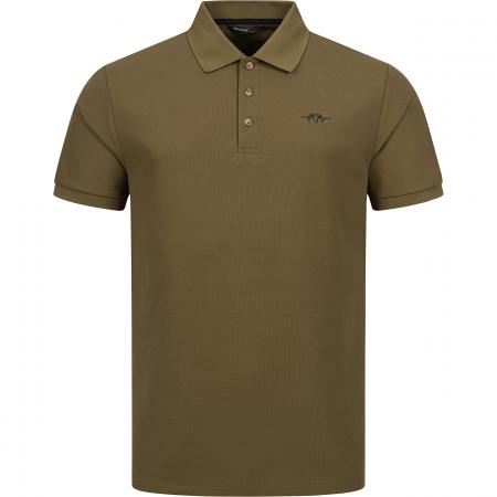 Blaser Solid Poloshirt 25 Herren (Dunkel Oliv)
