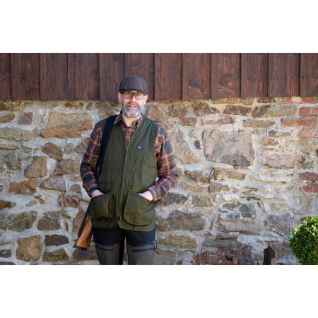  Schieß- & Jagdweste Alvaro Herren (Oliv)