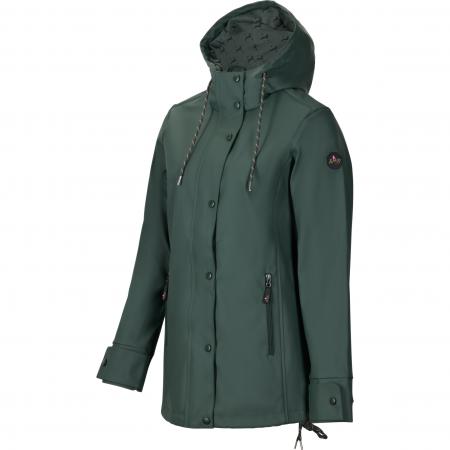 il Lago Sie Regenjacke Hirschlein Damen (Oliv)