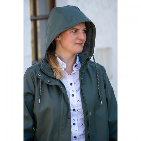  Regenjacke Hirschlein Damen (Oliv)