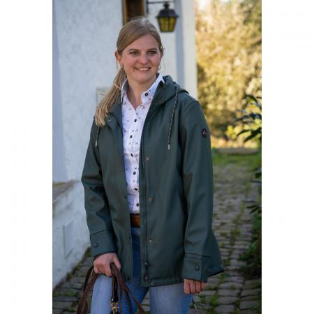 il Lago Sie Regenjacke Hirschlein Damen (Oliv)