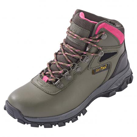  Outdoorboots Alba ATX Damen (Oliv/Pink)