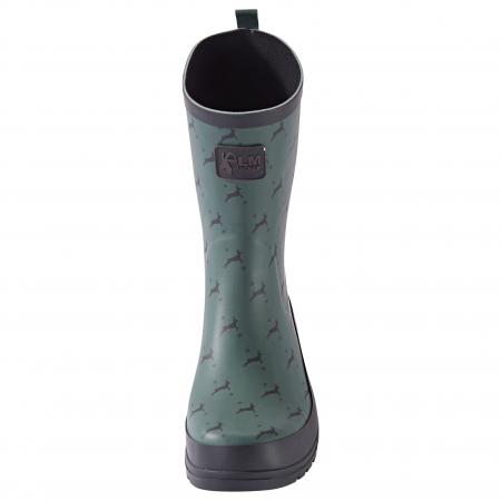 Almwalker Gummistiefel Hirschlein Damen (Oliv)