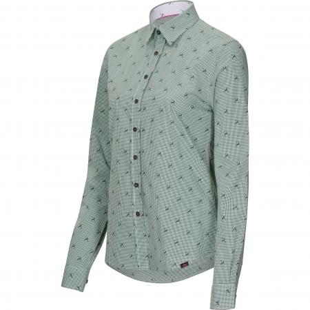  Bluse Hirschlein Damen (Oliv)