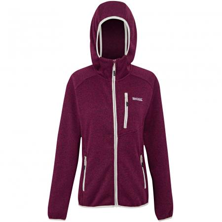  Newhill II Fleecejacke Damen (Beaujolais/Light Vanilla)