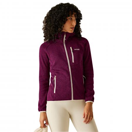  Newhill II Fleecejacke Damen (Beaujolais/Light Vanilla)