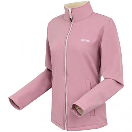  Connie V Softshell-Walkingjacke Damen (Lilas/Light Vanilla)