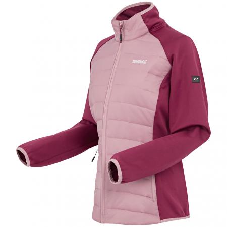  Clumber V Hybridjacke Damen (Lilas/Beaujolias Pop)
