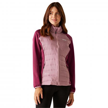 Clumber V Hybridjacke Damen (Lilas/Beaujolias Pop)