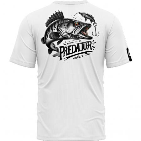 Hotspot Predator Zander T-Shirt Herren (White)