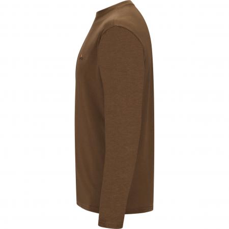 il Lago Prestige Langarmshirt Jonah Herren (Braun)