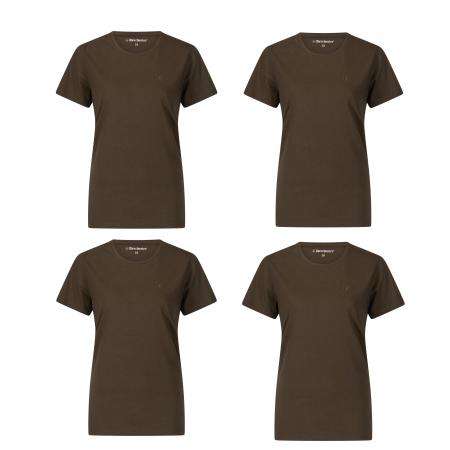 Deerhunter Strykari 4er-Pack T-Shirts Damen (Adventure Green)