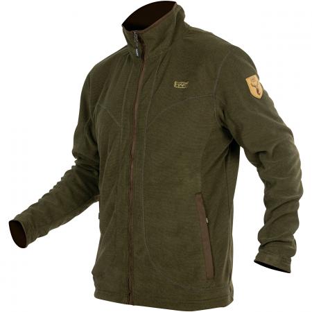 Bauen-FZ Polar Fleecejacke Herren (Grün)