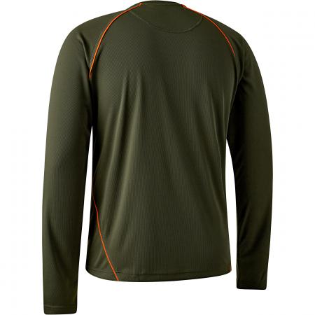Deerhunter Chamois Langarm T-Shirt Herren (Forest Green)