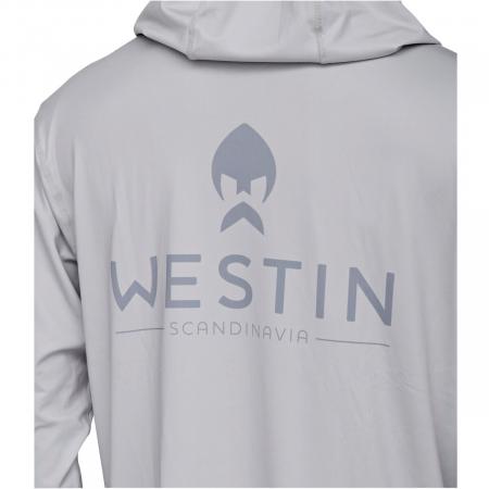  Ledge Upf Hoodie Herren (Mist Grey)