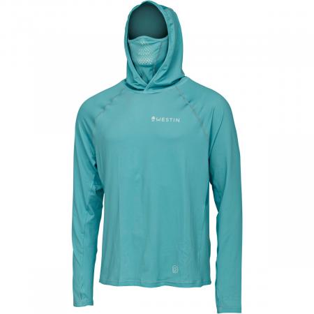  Bay Upf Hoodie Unisex (Sea Breeze)