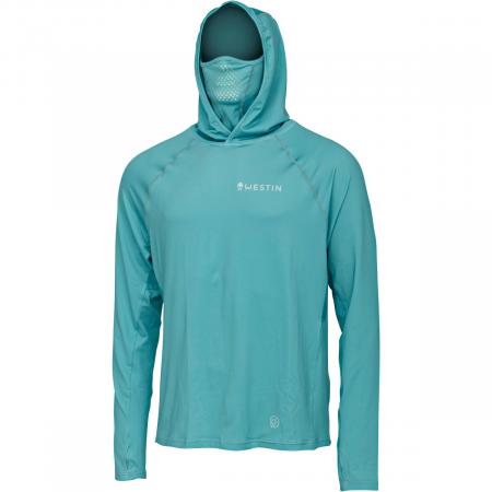  Bay Upf Hoodie Unisex (Sea Breeze)
