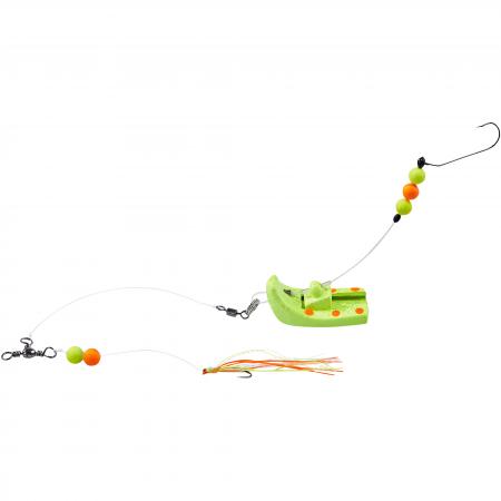 Balzer Edition Sea Walkersystem für Plattfische (Gelb-Rot)