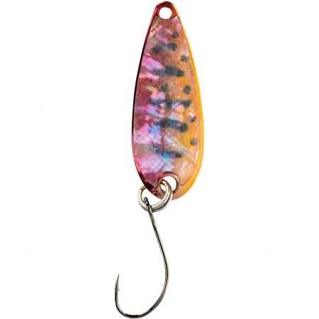 Abalone Spoon (Red with stripes)