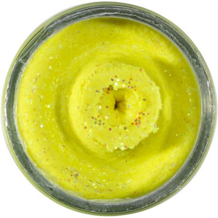  PowerBait® Sinking Glitter Trout Dough (Sunshine Yellow Glitter)