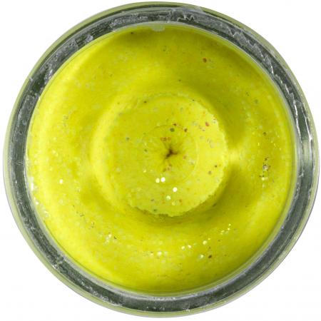 PowerBait® Natural Glitter Trout Bait (Cheese Light Green Glitter)