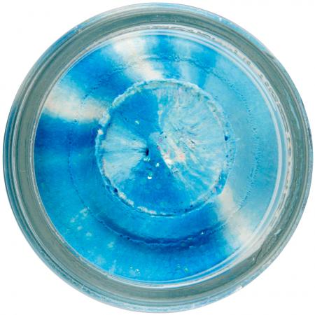  PowerBait® Natural Glitter Trout Bait (Garlic White/Blue Glitter)