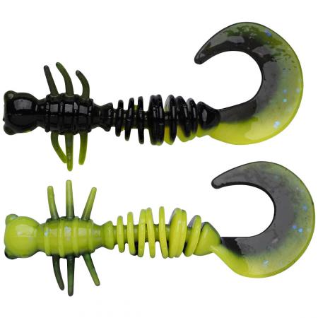  PowerBait Power Curly (Black/Sunshine Yellow)