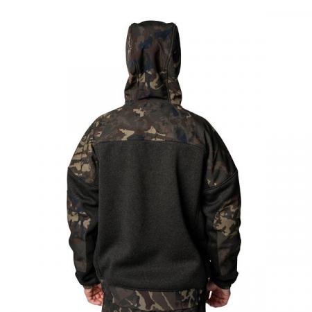  Zero Tolerance Nordic Fleece Zipped Hoody Herren (Schwarz/Camouflage)