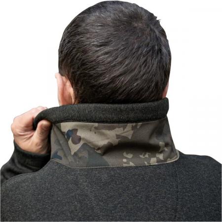 Nash Zero Tolerance Nordic Fleece Zipped Jumper Unisex (Oliv/Camouflage)