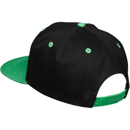  Skull Flatbill Cap (Black/Green)