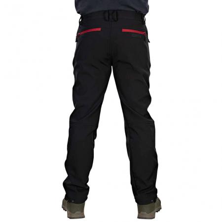Fox Rage Pro Series Soft Shell Trousers Herren (Grey/Chili Red)